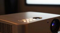 projector menu functions properly