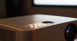 projector menu functions properly