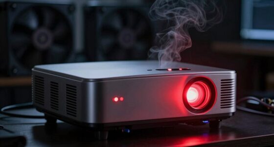 projector overheating alerts explained