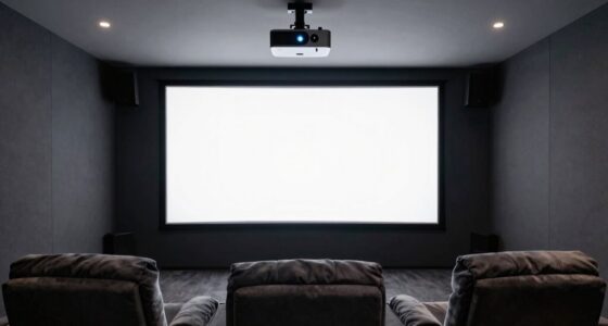 proper off center projection alignment