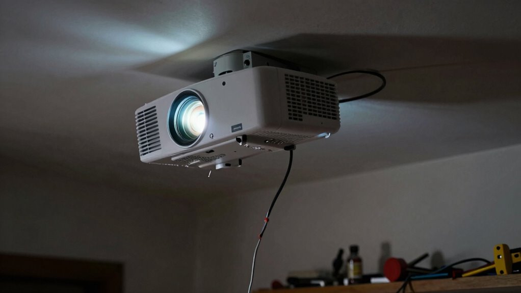 proper projector setup practices