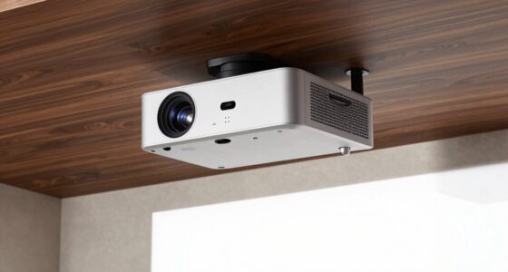 properly align projector image