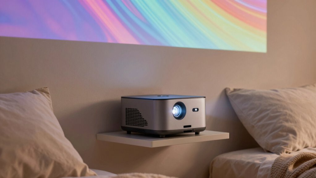 quiet bedroom projector options