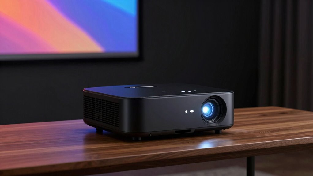 quiet insulated projector operation