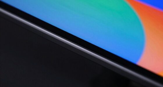 screen borders enhance contrast