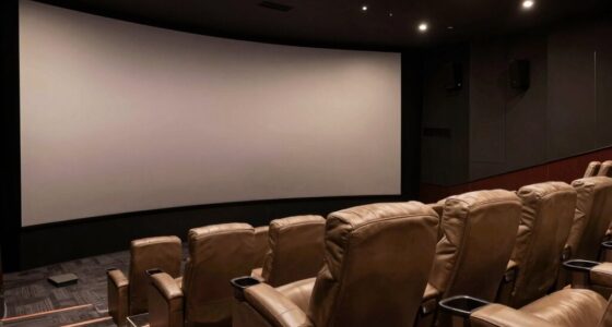 screen gain affects seating options
