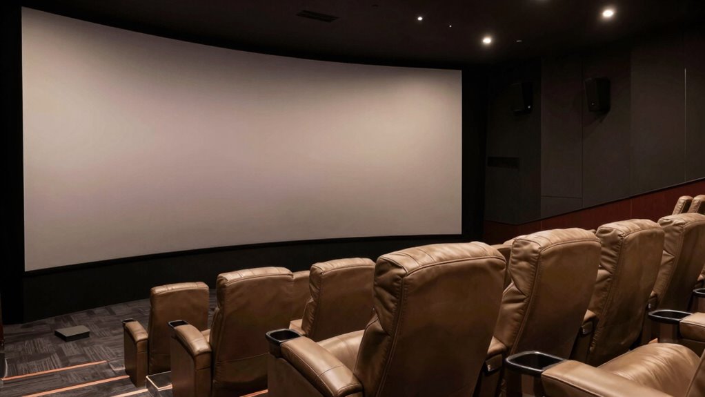 screen gain affects seating options