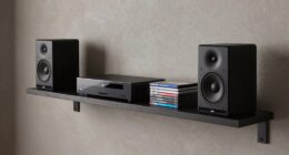 shelf mounting for audio