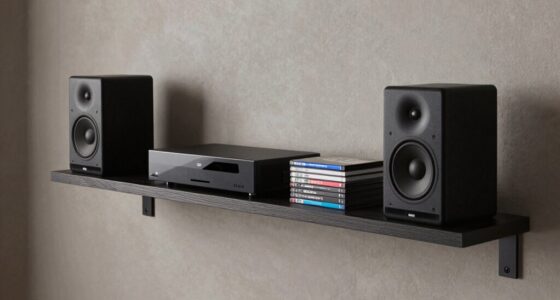 shelf mounting for audio