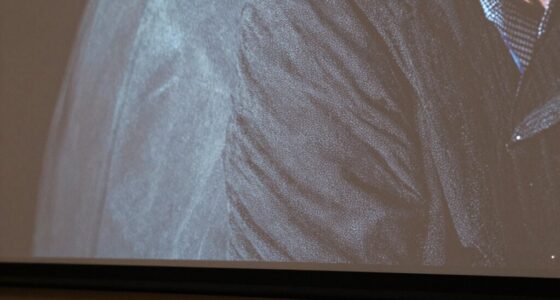 texture impacts projector clarity