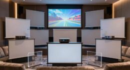 top acoustic transparent screens