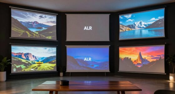 top alr projector screens