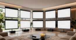 top apartment projector screens