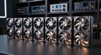 top av rack fans