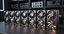 top av rack fans