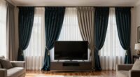 top curtains for projectors
