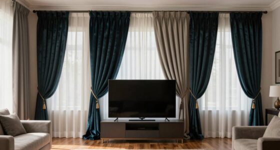 top curtains for projectors