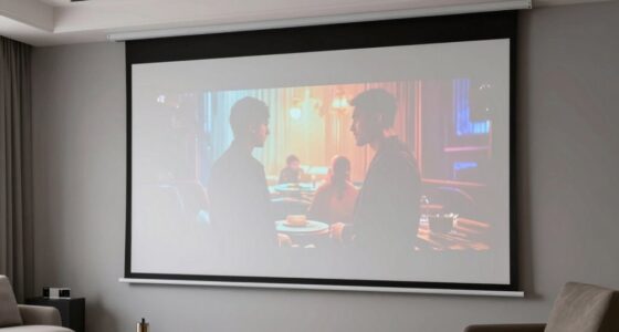 top fixed projector screens