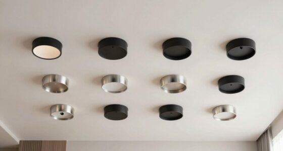 top flush ceiling mount options