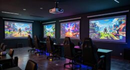 top gaming projector screens