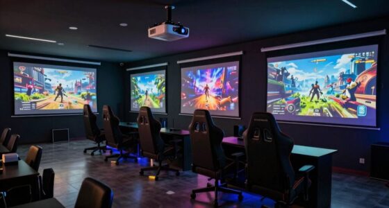 top gaming projector screens