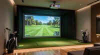 top golf simulator projectors