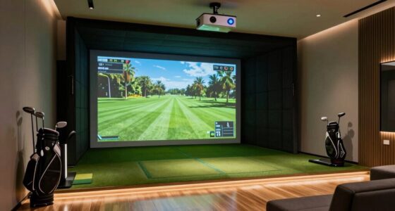 top golf simulator projectors