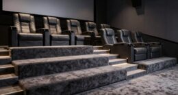 top home theater risers