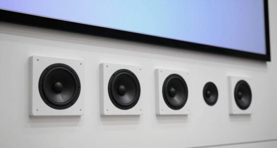 top in wall speakers
