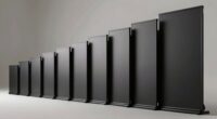 top low gain projector screens