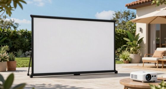 top portable outdoor screens