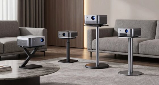top portable projector stands