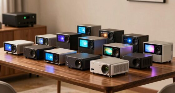 top projector cabinet monitors