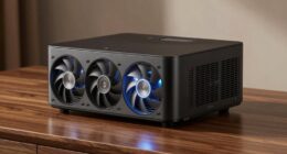 top projector cooling fans