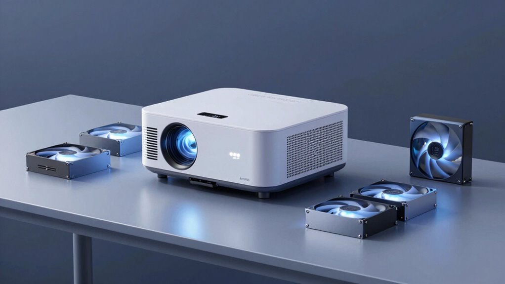 top projector cooling options