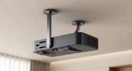 top projector mount covers