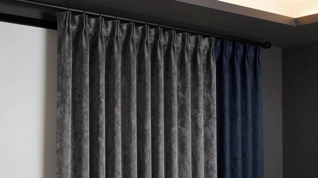 top projector room curtains
