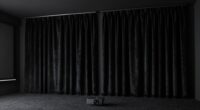 top projector room curtains