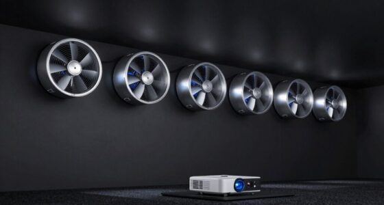 top projector room fans