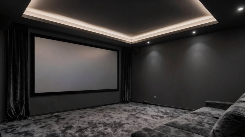 top projector room paint colors