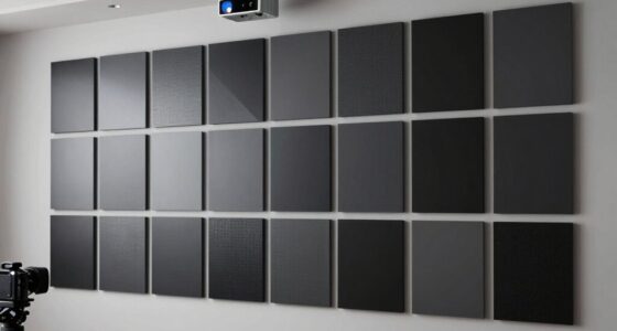 top projector room panels