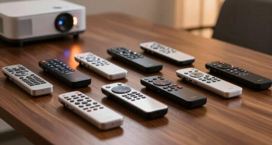 top projector room remotes