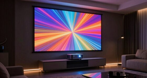 top projectors for large screens