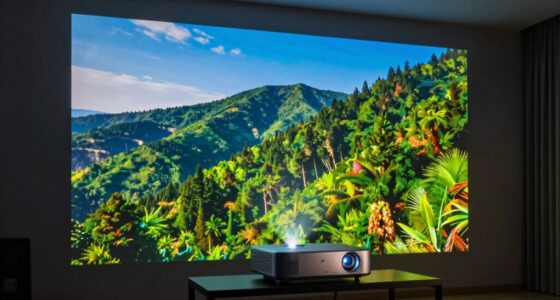 top projectors for large screens
