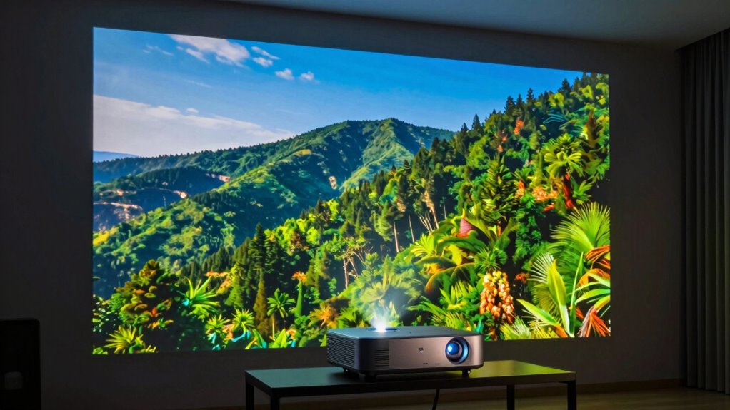 top projectors for large screens