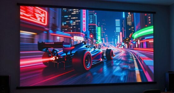 top racing game projectors