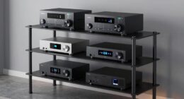 top rack shelves for av