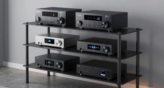 top rack shelves for av