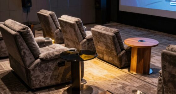 top side tables for recliners