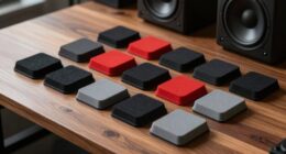 top subwoofer isolation pads